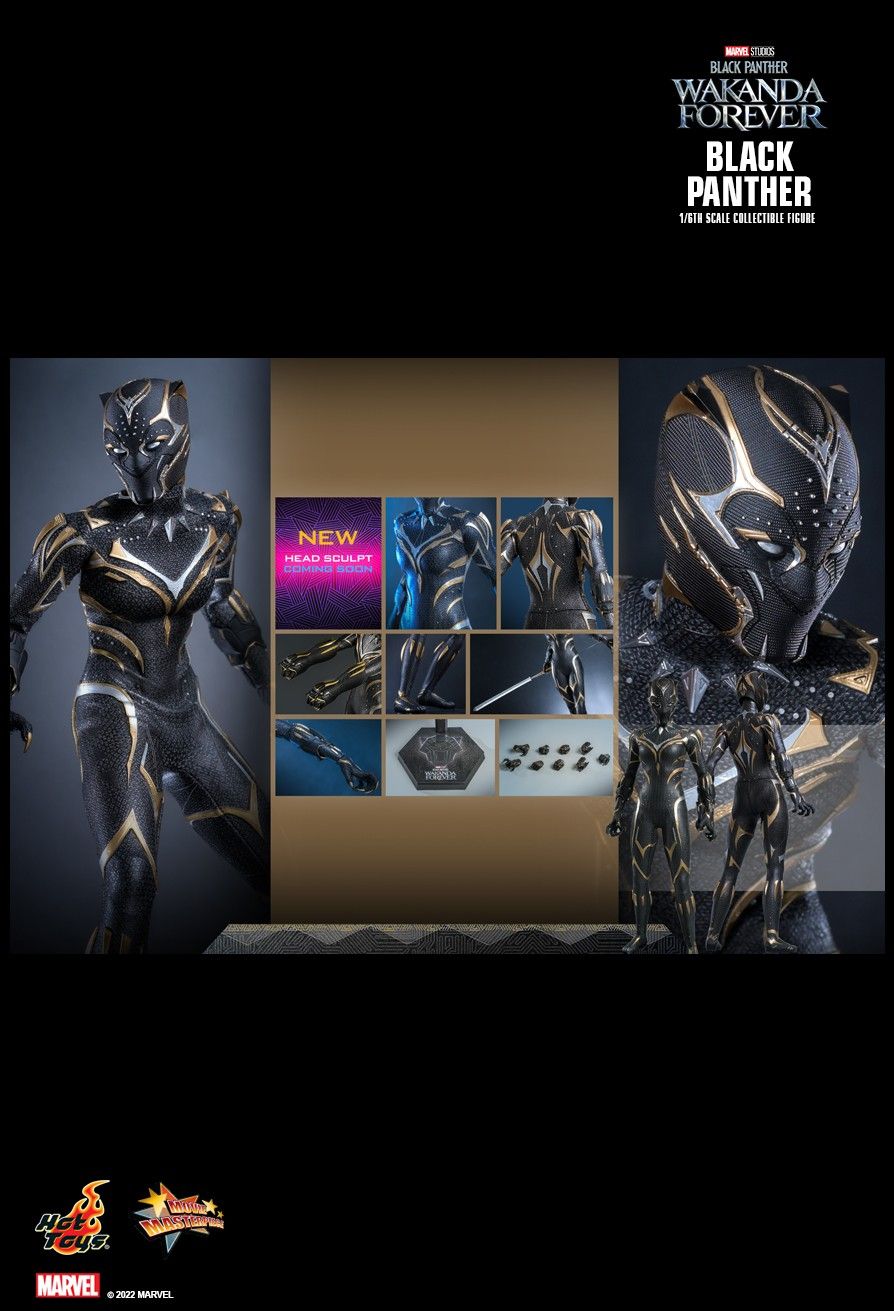Hot Toys MMS675 - Marvel Comics - Black Panther : Wakanda Forever - Bl