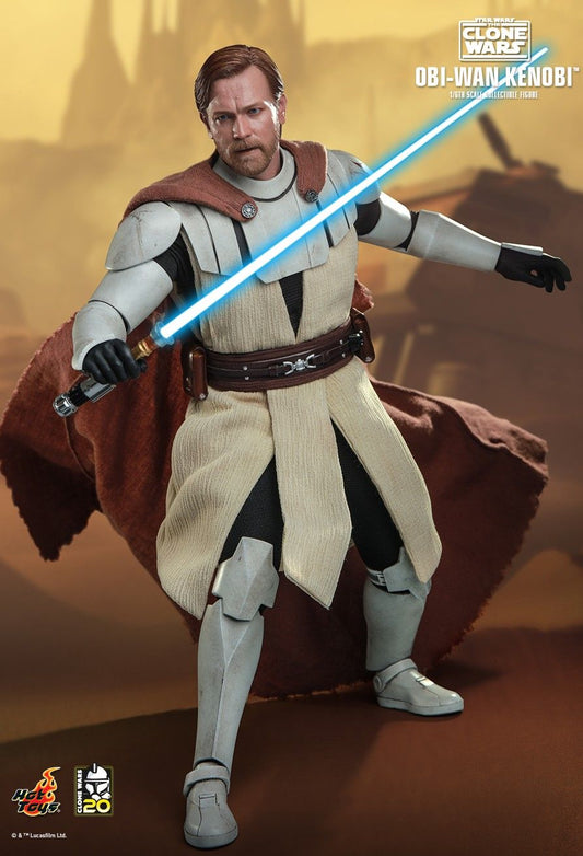 Hot Toys TMS095 - Star Wars : The Clone Wars - Obi Wan Kenobi