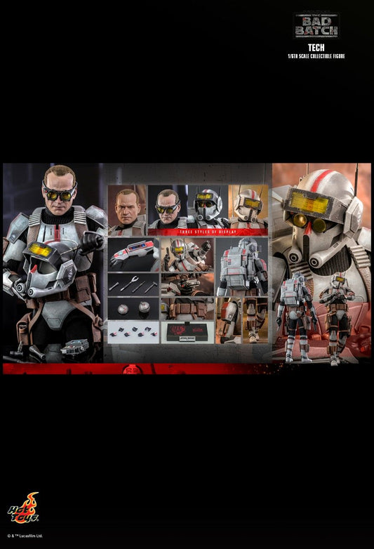 Hot Toys TMS098 - Star Wars : The Bad Batch - Tech