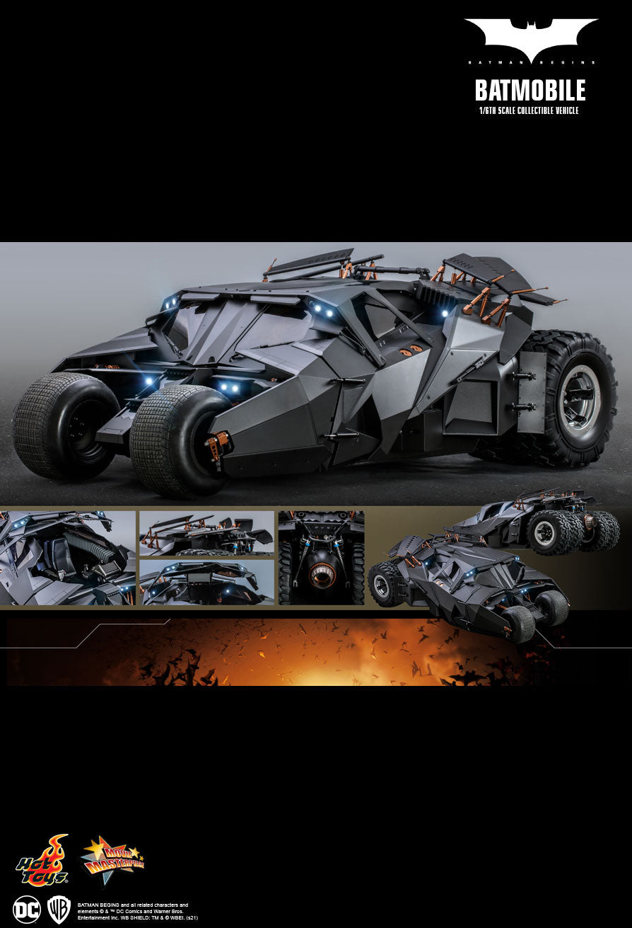 Batmobile Sixth Scale Collectible Vehicle by Hot Toys