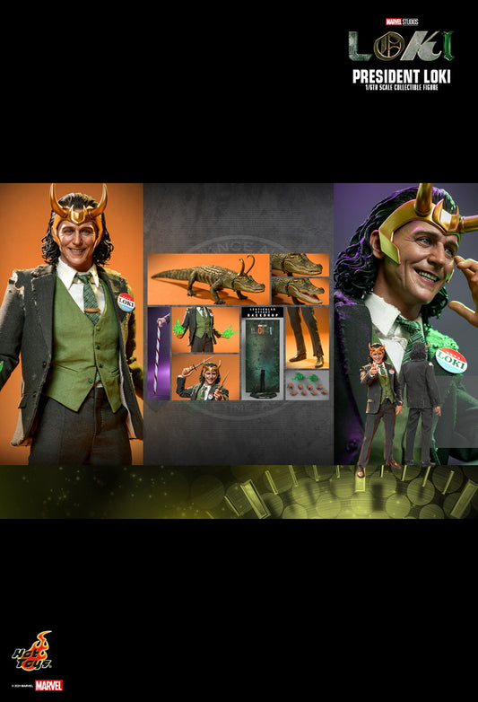 Hot Toys TMS066 - Marvel Comics - Loki - President Loki Standard Version
