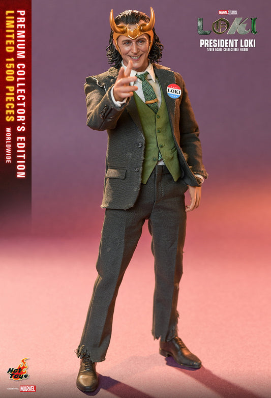 Hot Toys TMS067 - Marvel Comics - Loki - President Loki Deluxe Version