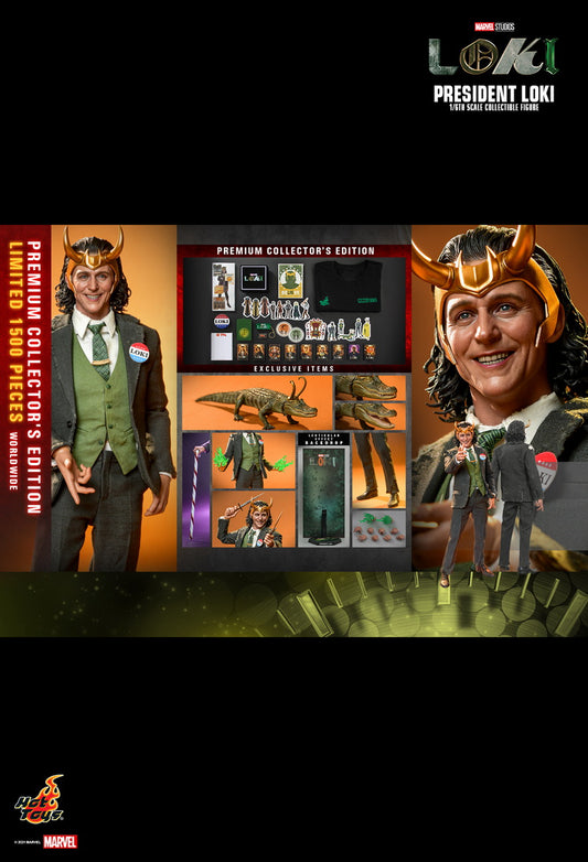 Hot Toys TMS067 - Marvel Comics - Loki - President Loki Deluxe Version