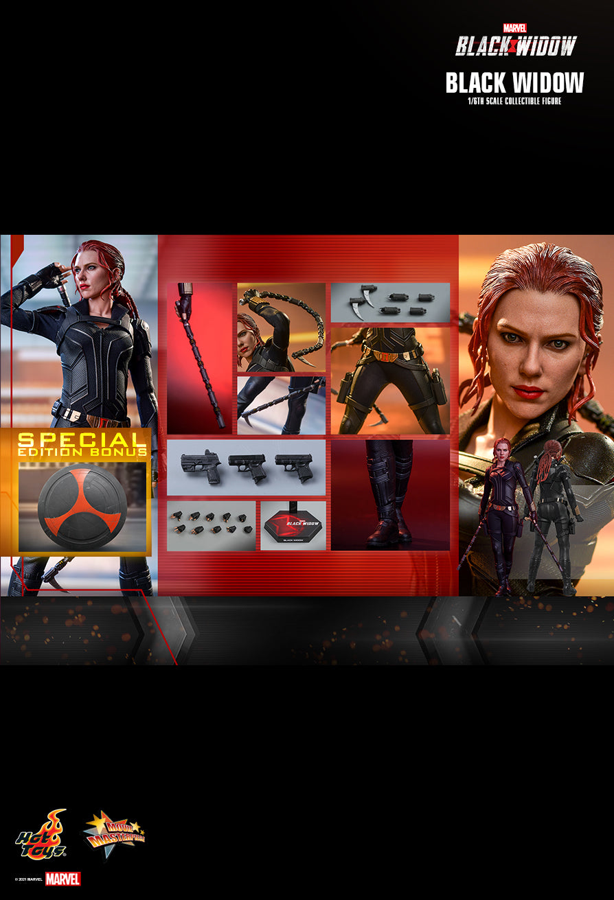 Hot Toys MMS603B - Marvel Comics - Black Widow - Black Widow Deluxe Ve