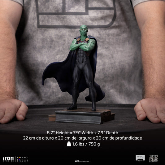 Iron Studios DCCJLE67222-10 - DC Comics - Zack Snyder's Justice League - Martian Manhunter