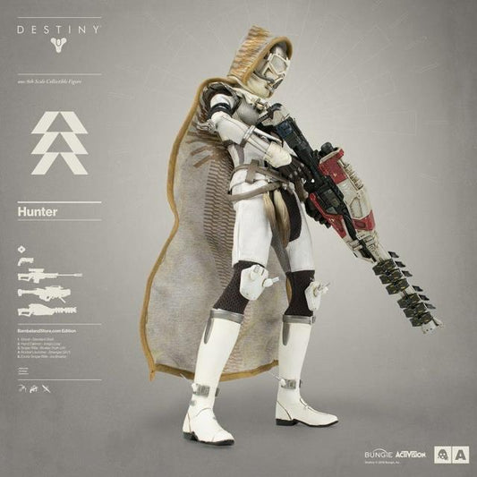 Threezero - Destiny - Hunter Bambalande Edition Old Guard Shader Chatter white Shader