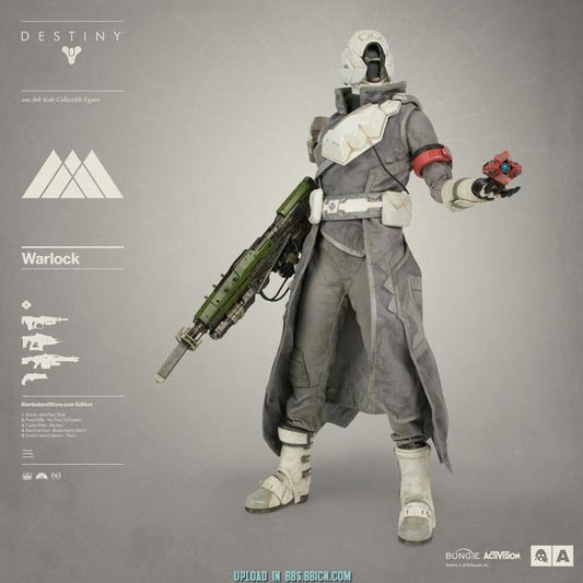 Threezero - Destiny - Warlock Bambalande Edition Old Guard Shader Chatter white Shader