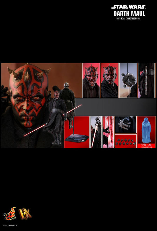 Hot Toys DX16B - Star Wars 1 : The Phantom Menace - Darth Maul Deluxe Version