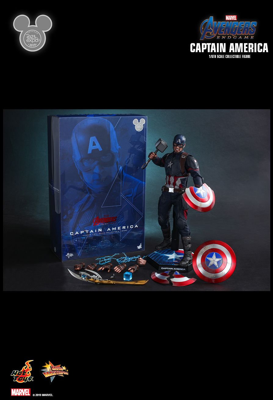 Hot Toys MMS526 - Marvel Comics - Avengers : Endgame - Captain