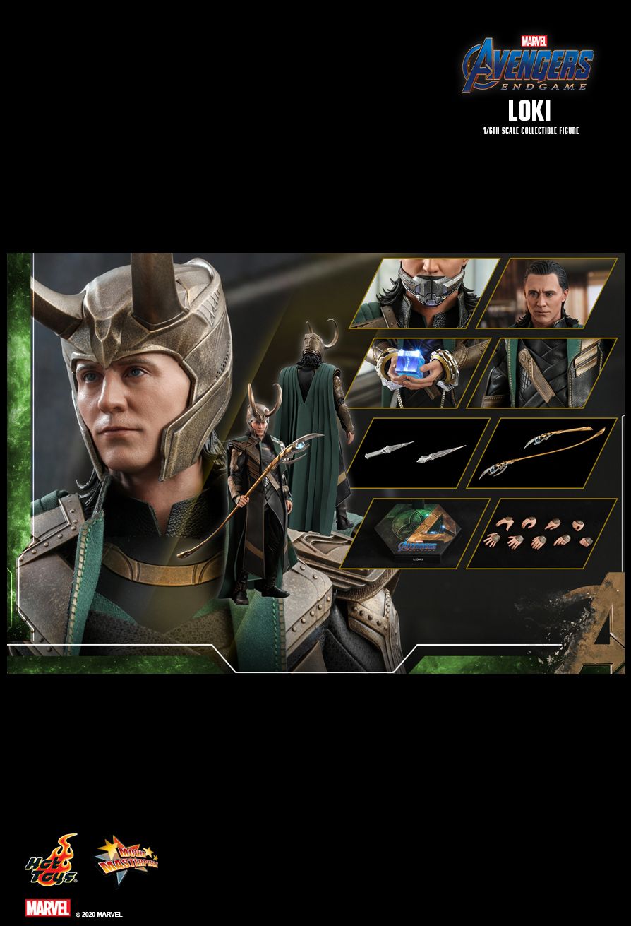 Hot Toys MMS579 - Marvel Comics - Avengers 4 : Endgame - Loki 