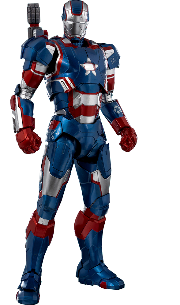 Threezero 3Z0257 DLX - Marvel Comics - The Infinity Saga - Iron Patriot