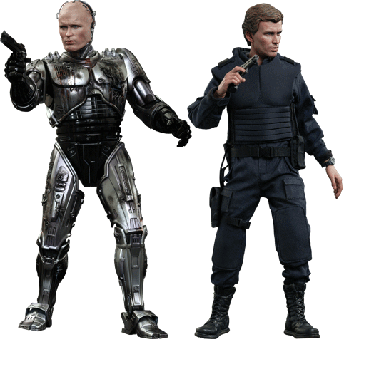 Hot Toys MMS266 - Robocop - Robocop Battle Damaged Version & Alex Murphy
