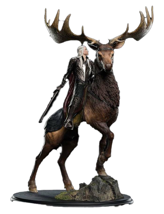 Weta - Lord Of The Rings : The Hobbit - Thranduil On Elk