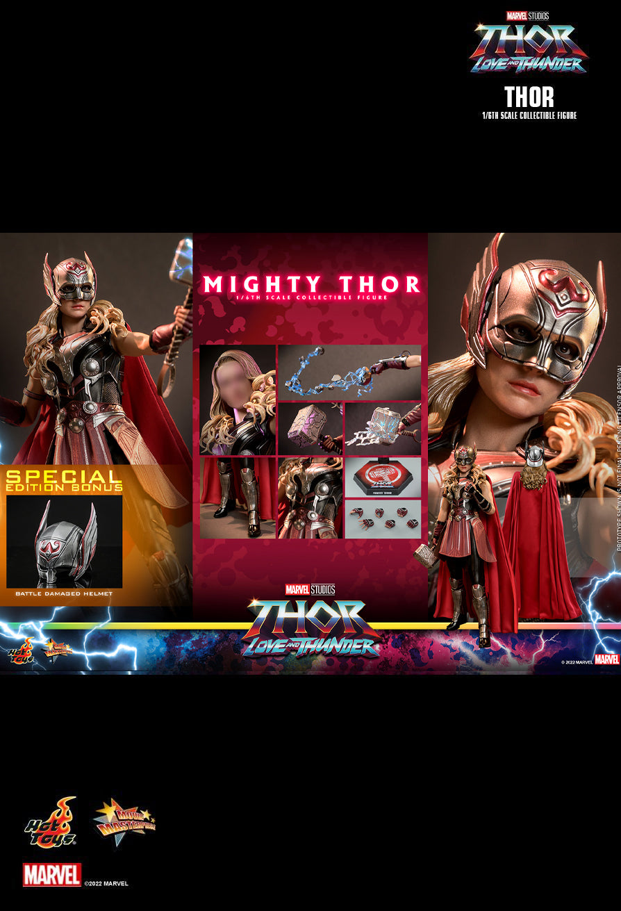 Hot Toys MMS663B - Marvel Comics - Thor : Love And Thunder - Mighty Thor【Pre-Order】