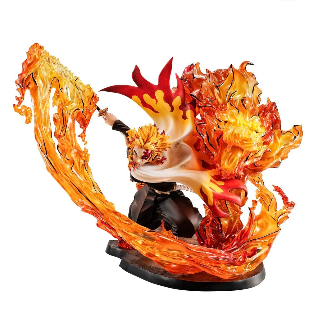 Megahouse - G.E.M. Series: Demon Slayer: Kimetsu no Yaiba - Kyojuro Rengoku Fifth Form: Flame Tiger
