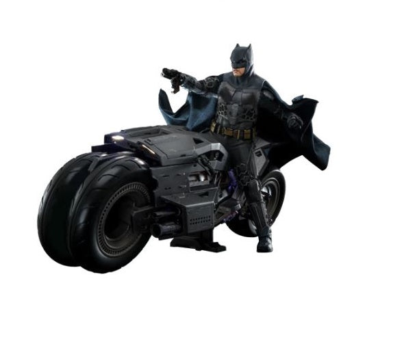 Hot Toys MMS705 - DC Comics - The Flash - Batman & Batcycle【Pre-Order】