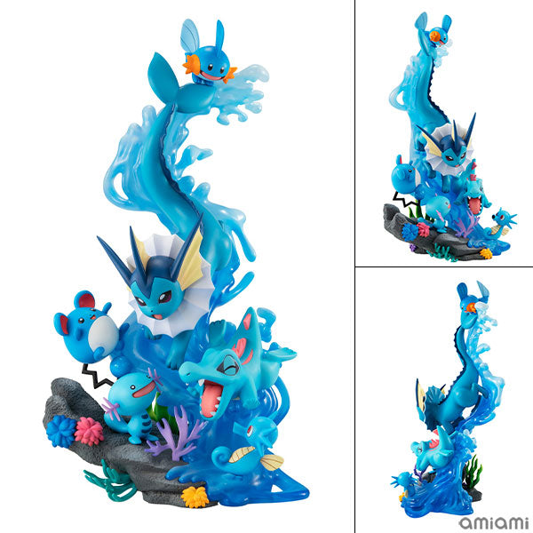 Megahouse - G.E.M.EX Series: Pokémon Water Type - DIVE TO BLUE
