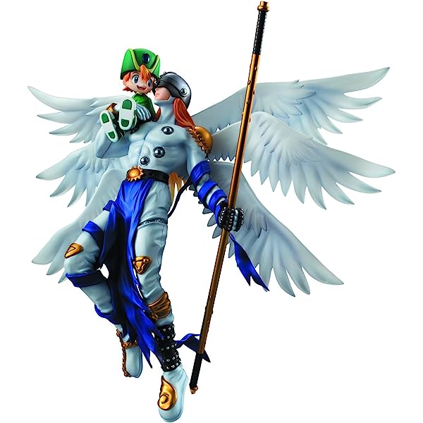 Megahouse - G.E.M. Series: Digimon Adventure - Angemon & Takeru Takaishi