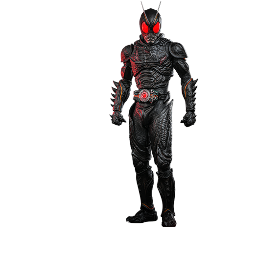 Hot Toys TMS115 - Kamen Rider Black Sun - Black Sun Battle Damaged Version