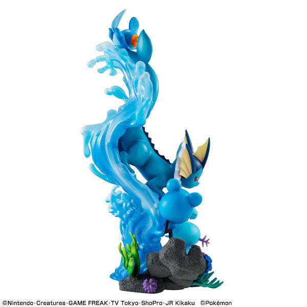 Megahouse - G.E.M.EX Series: Pokémon Water Type - DIVE TO BLUE