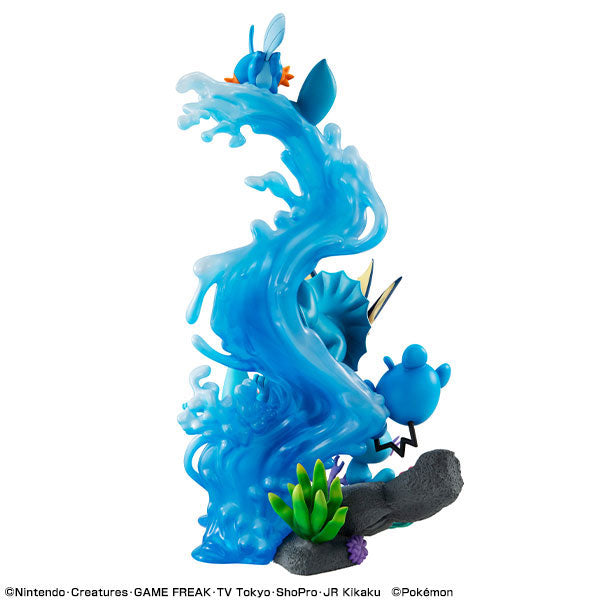 Megahouse - G.E.M.EX Series: Pokémon Water Type - DIVE TO BLUE