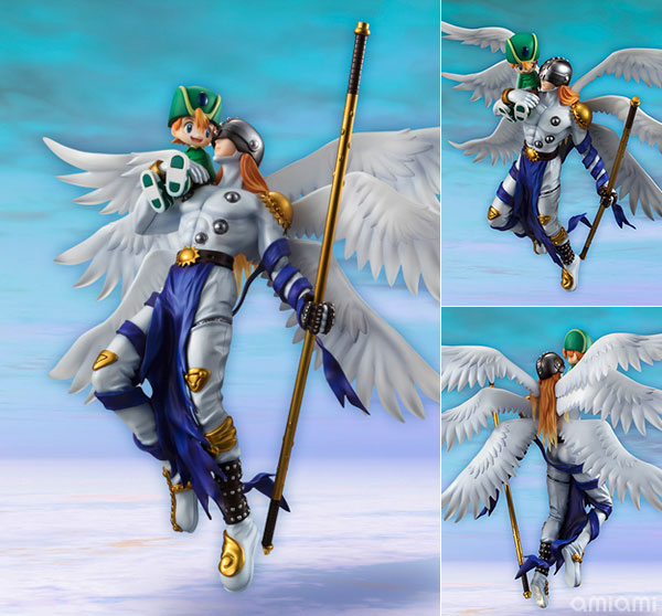 Megahouse - G.E.M. Series: Digimon Adventure - Angemon & Takeru Takaishi