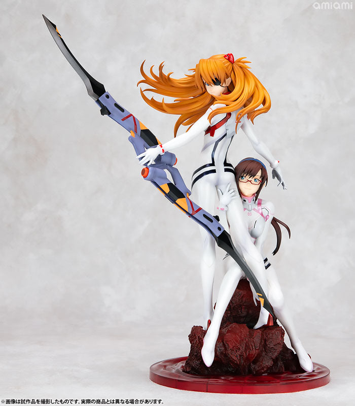 Megahouse - Precious G.E.M. Series: Evangelion: 3.0 - Asuka Langley Sohryu & Mari Makinami Illustrious
