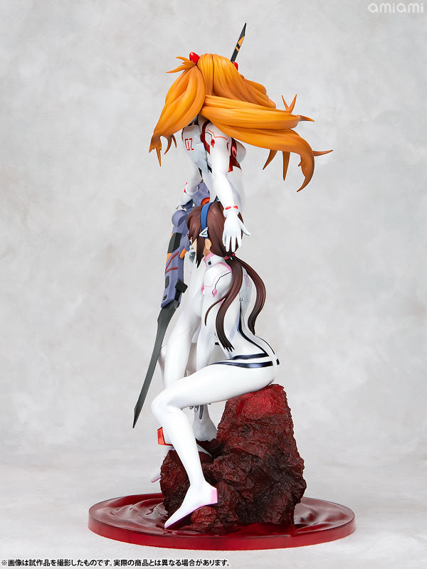 Megahouse - Precious G.E.M. Series: Evangelion: 3.0 - Asuka Langley Sohryu & Mari Makinami Illustrious