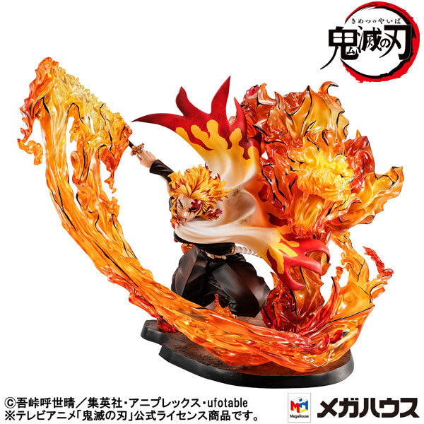 Megahouse - G.E.M. Series: Demon Slayer: Kimetsu no Yaiba - Kyojuro Rengoku Fifth Form: Flame Tiger
