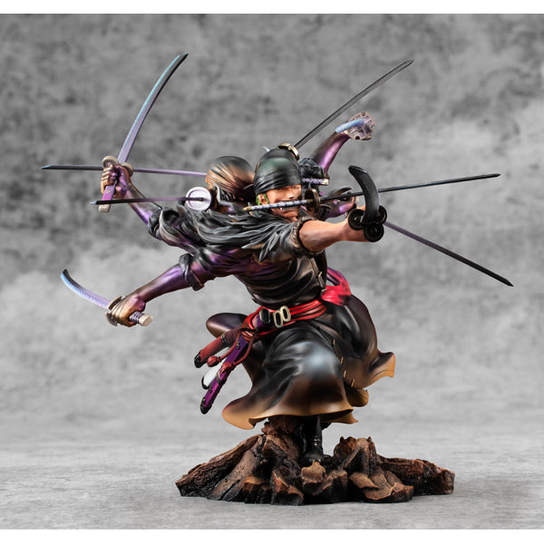 Megahouse - Portrait.Of.Pirates ONE PIECE "WA-MAXIMUM”: Roronoa Zoro Demon Aura Nine-Sword Style Asura