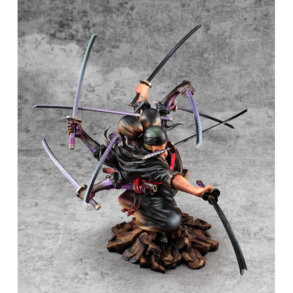 Megahouse - Portrait.Of.Pirates ONE PIECE "WA-MAXIMUM”: Roronoa Zoro Demon Aura Nine-Sword Style Asura