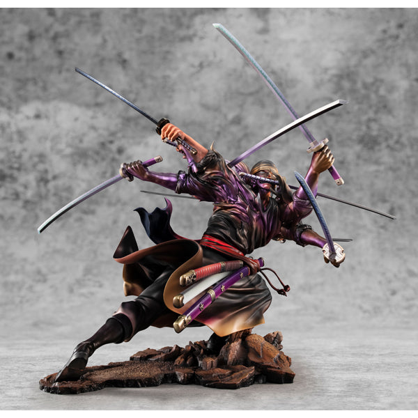 Megahouse - Portrait.Of.Pirates ONE PIECE "WA-MAXIMUM”: Roronoa Zoro Demon Aura Nine-Sword Style Asura