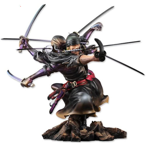 Megahouse - Portrait.Of.Pirates ONE PIECE "WA-MAXIMUM”: Roronoa Zoro Demon Aura Nine-Sword Style Asura