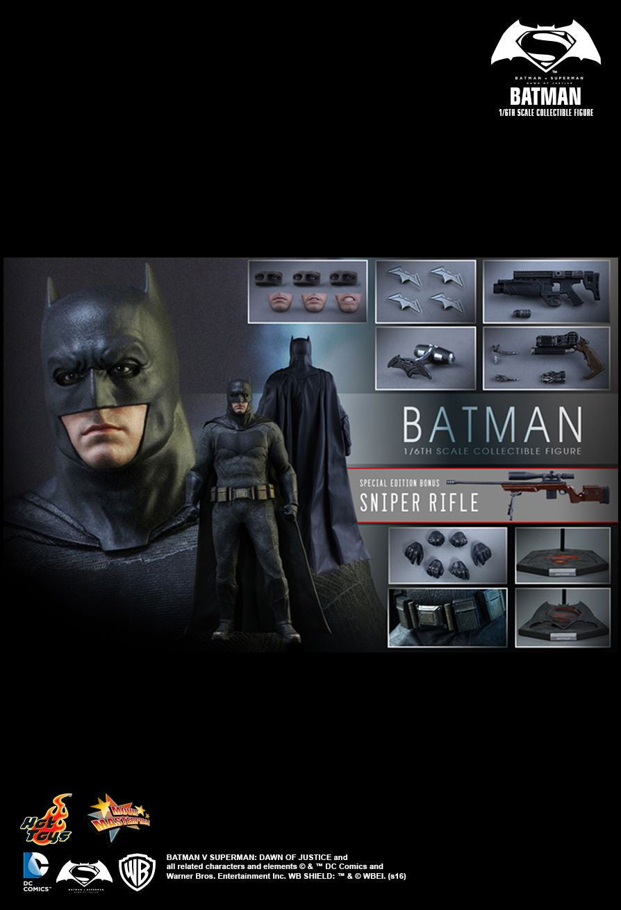 Hot Toys MMS342B - DC Comics - Batman Vs Superman : Dawn Of Justice - Batman Special Version【Pre-Order】