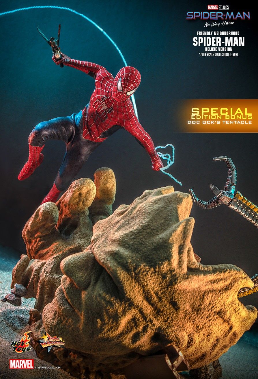 Hot Toys MMS662B - Marvel Comics - Spider Man : No Way Home - Friendly Neighborhood Spider Man Deluxe Version