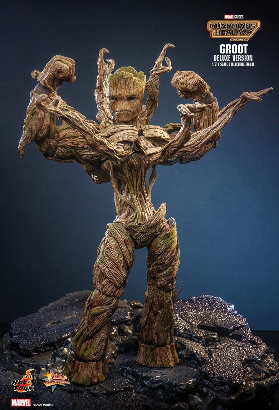 Hot Toys MMS707 - Marvel Comics - Guardians Of The Galaxy Vol.3 - Groot Deluxe Version【Pre-Order】