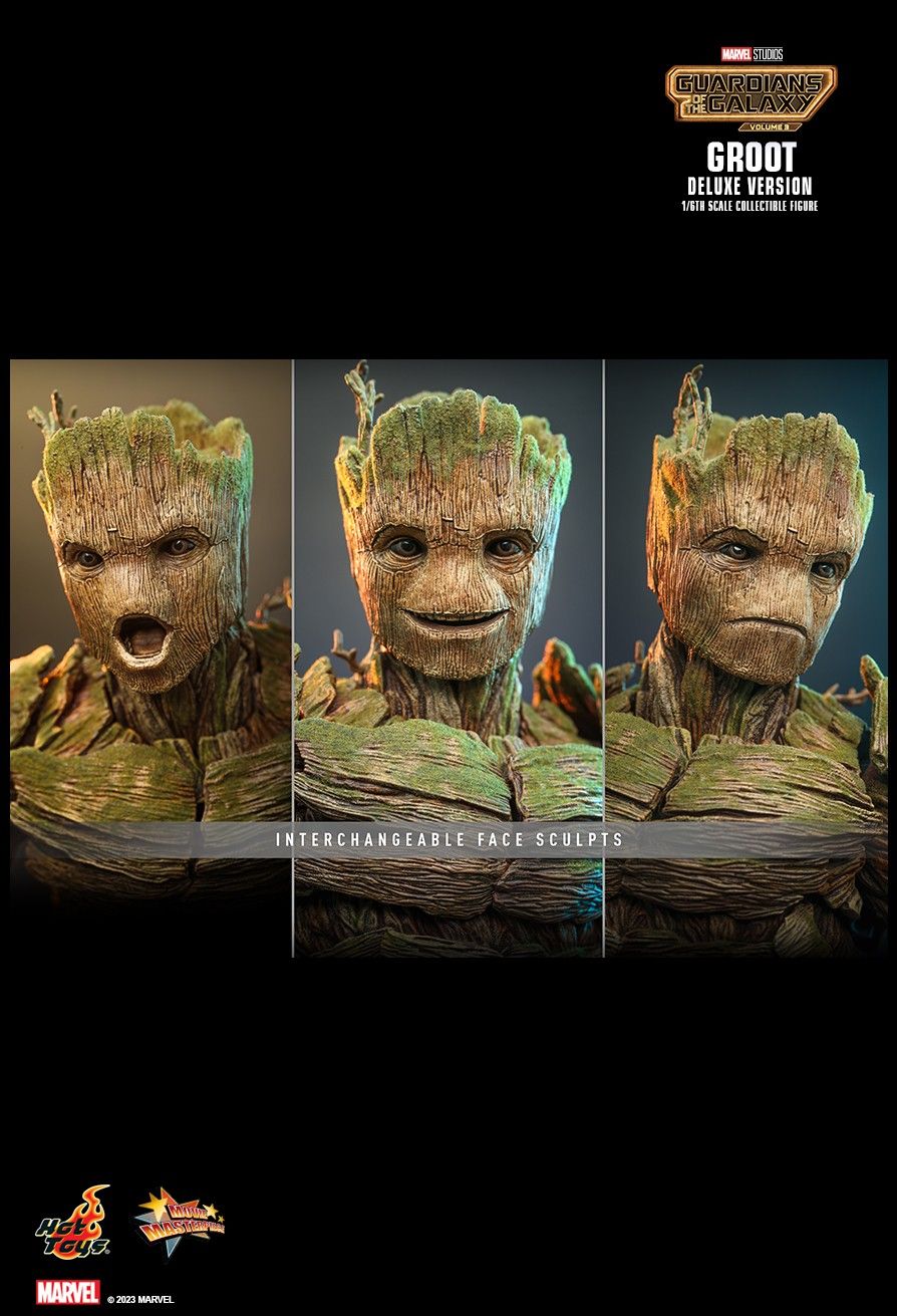 Hot Toys MMS707 - Marvel Comics - Guardians Of The Galaxy Vol.3 - Groot Deluxe Version【Pre-Order】