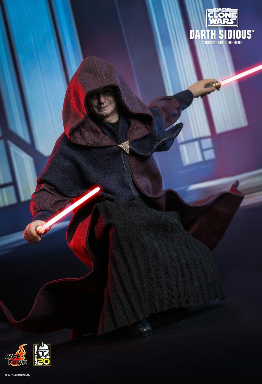 Hot Toys TMS102 - Star Wars : The Clone Wars - Darth Sidious【Pre-Order】