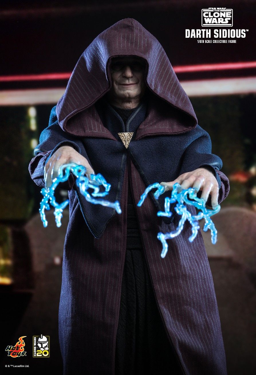 Hot Toys TMS102 - Star Wars : The Clone Wars - Darth Sidious【Pre-Order】