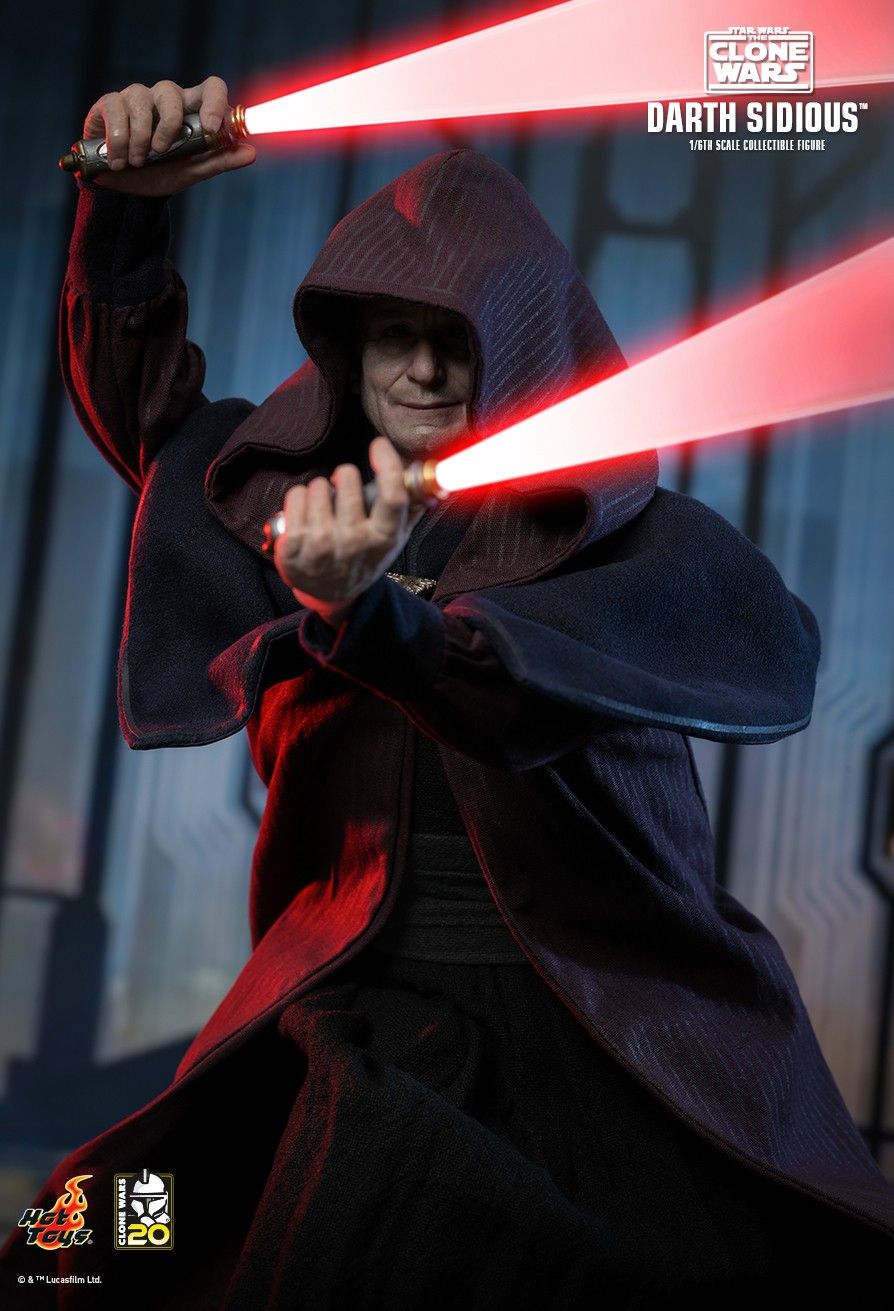 Hot Toys TMS102 - Star Wars : The Clone Wars - Darth Sidious【Pre-Order】