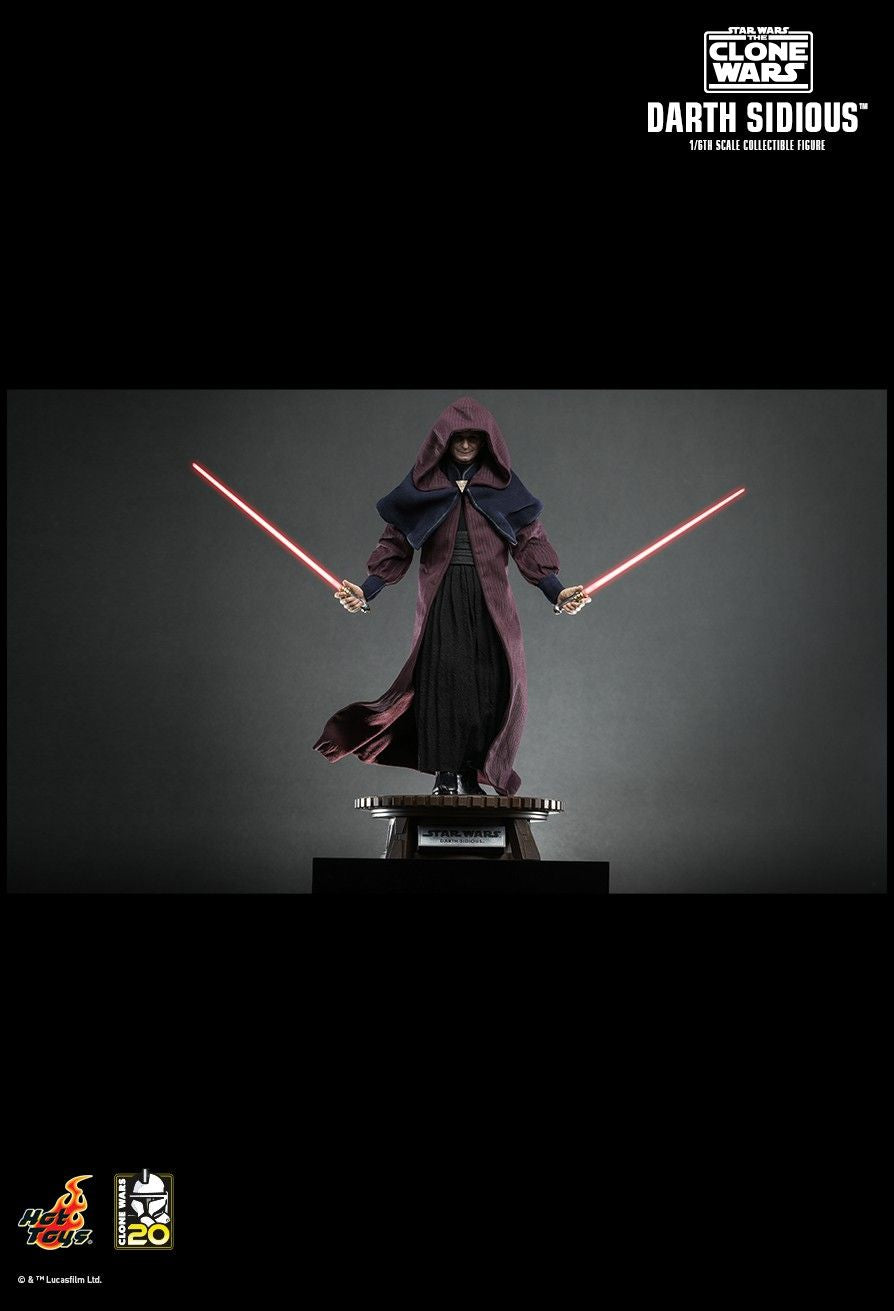 Hot Toys TMS102 - Star Wars : The Clone Wars - Darth Sidious【Pre-Order】