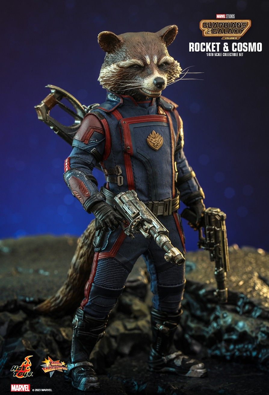 Hot Toys MMS708 - Marvel Comics - Guardians Of The Galaxy Vol.3 - Rocket & Cosmo【Pre-Order】