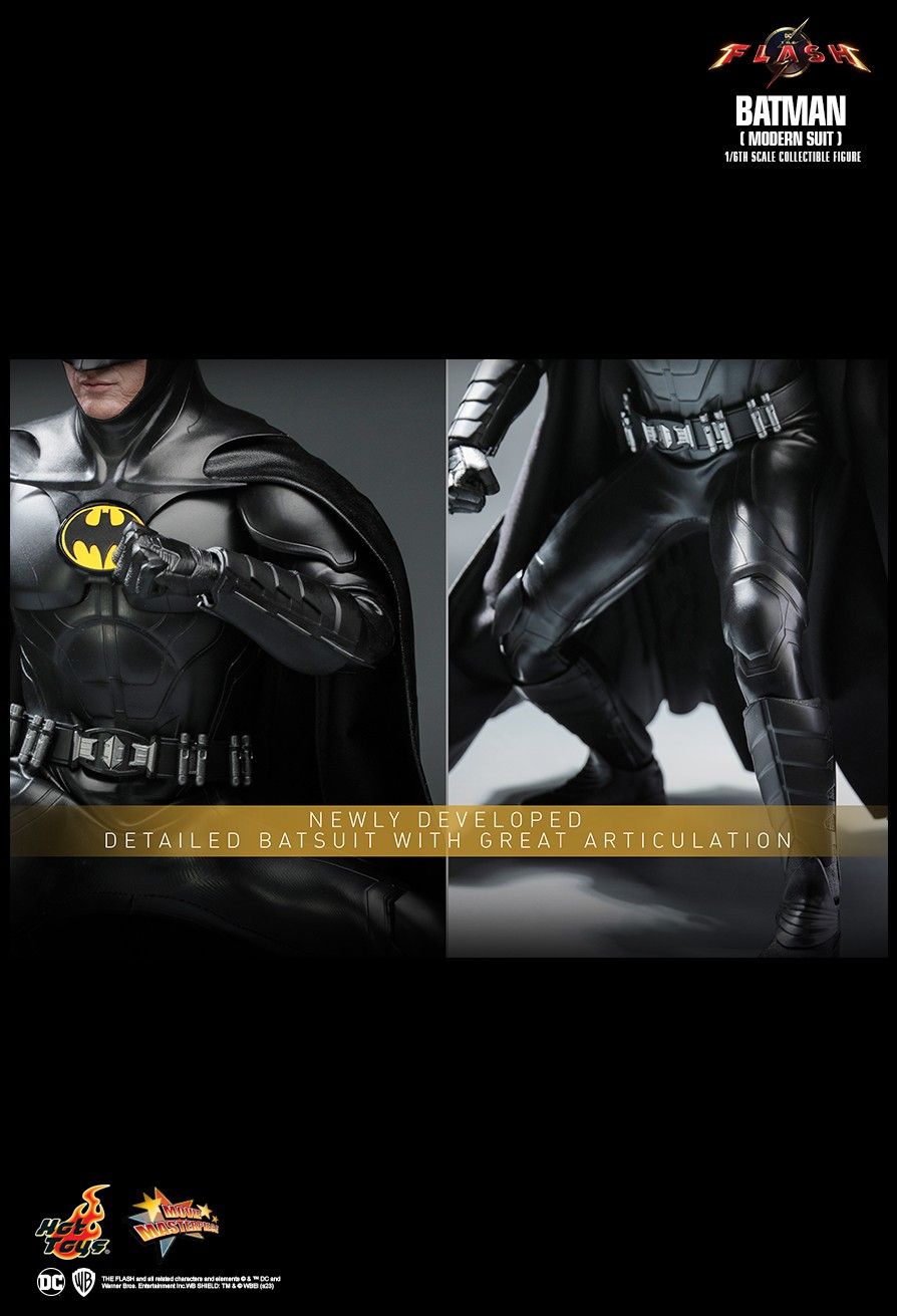 Hot Toys MMS712 - DC Comics - The Flash - Batman Modern Suit 2023【Pre-Order】