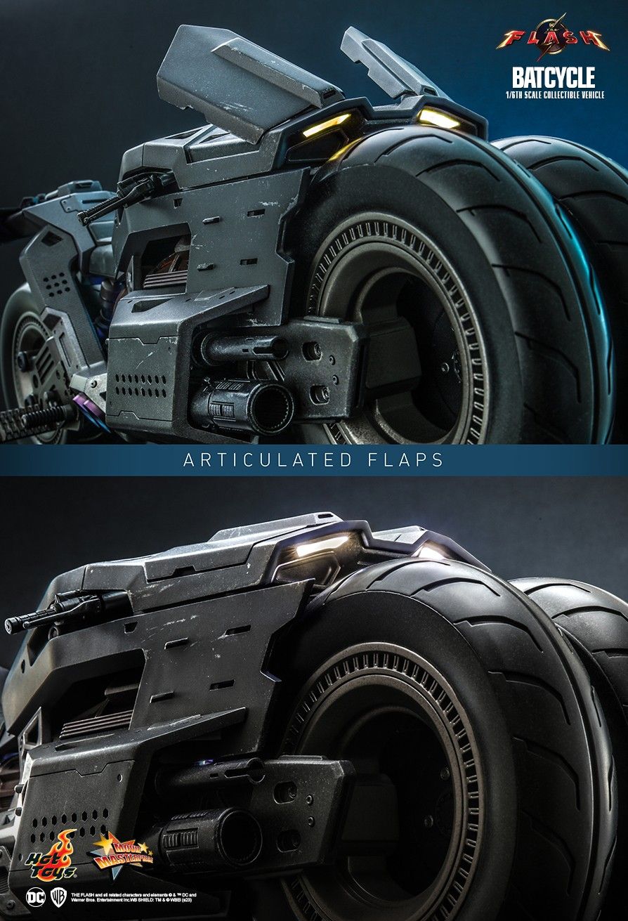 Hot Toys MMS704 - DC Comics - The Flash - Batcycle【Pre-Order】