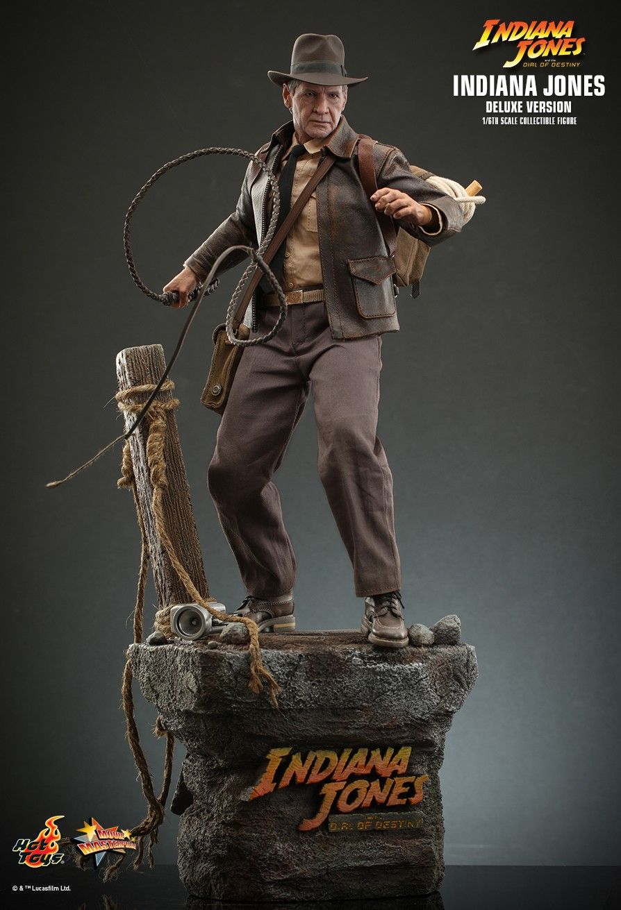 Hot Toys MMS717 - Indiana Jones & The Dial Of Destiny - Indiana Jones Deluxe Version【Pre-Order】