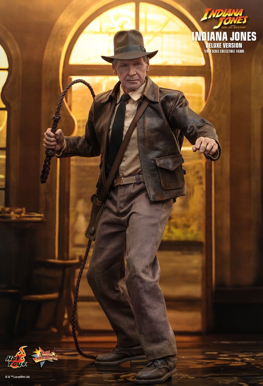 Hot Toys MMS717 - Indiana Jones & The Dial Of Destiny - Indiana Jones Deluxe Version【Pre-Order】