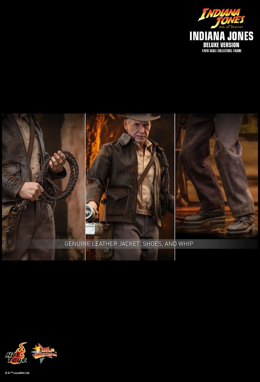 Hot Toys MMS717 - Indiana Jones & The Dial Of Destiny - Indiana Jones Deluxe Version【Pre-Order】