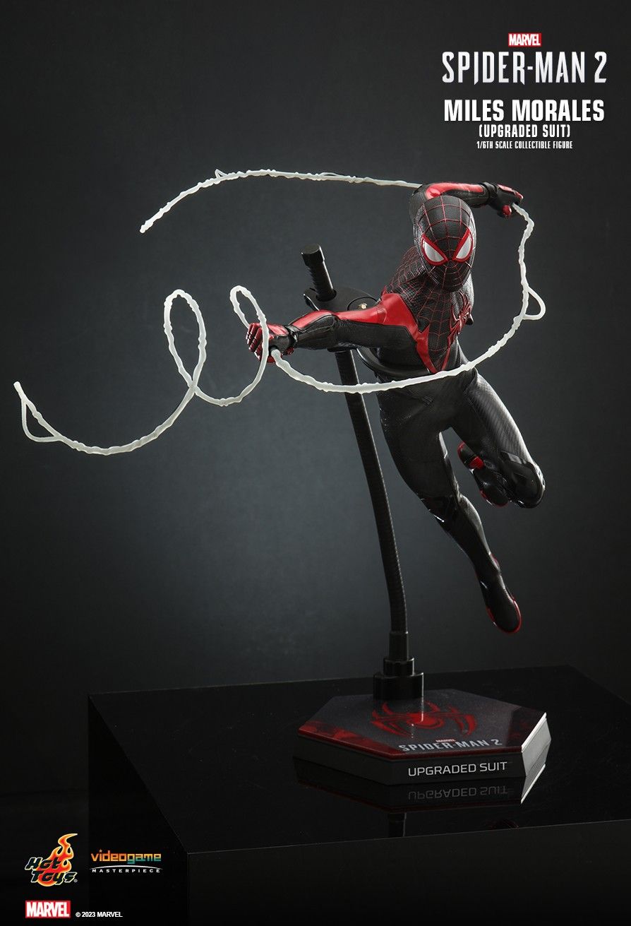 Hot Toys VGM55 - Marvel's Spider Man 2 - Miles Morales Upgraded Suit