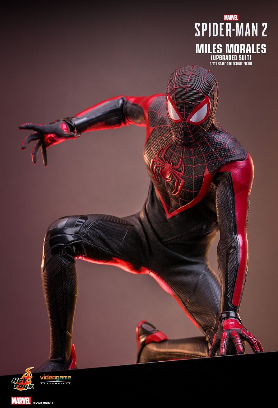 Hot Toys VGM55 - Marvel's Spider Man 2 - Miles Morales Upgraded Suit