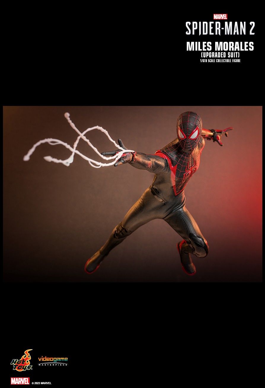 Hot Toys VGM55 - Marvel's Spider Man 2 - Miles Morales Upgraded Suit